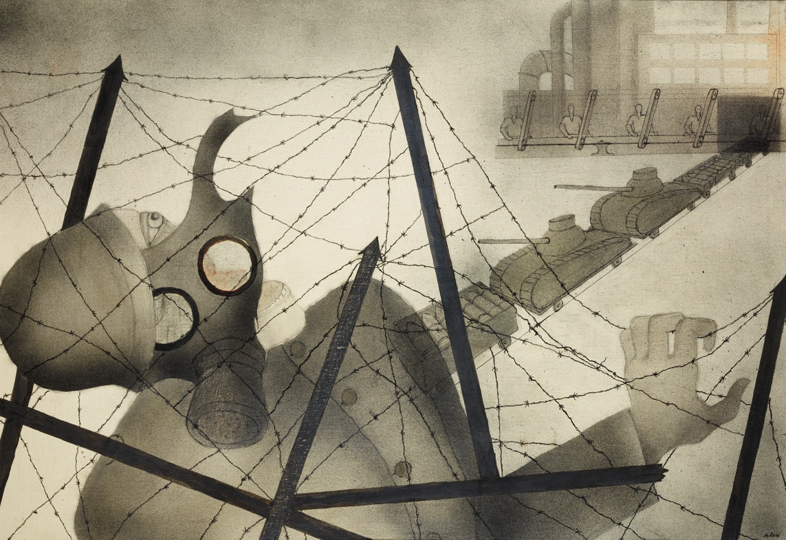 Alice Lex-Nerlinger, Field Grey Creates Dividends, 1931/1961 © Neue Nationalgalerie, Stiftung Preußischer Kulturbesitz, Berlin
