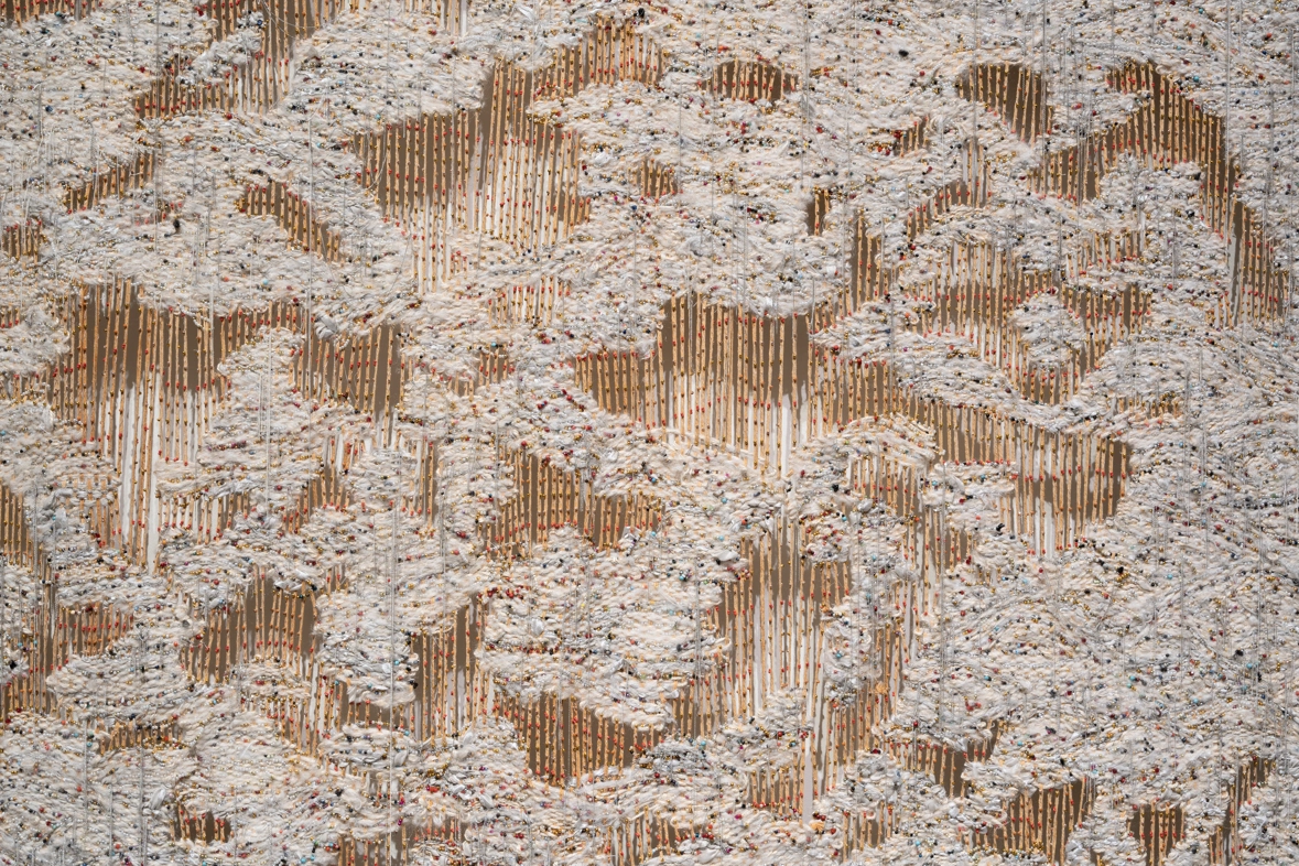 Igshaan Adams – Weerhoud , ARoS 2025. Installationsphoto: Jens Henrik Daugaard © ARoS 2025