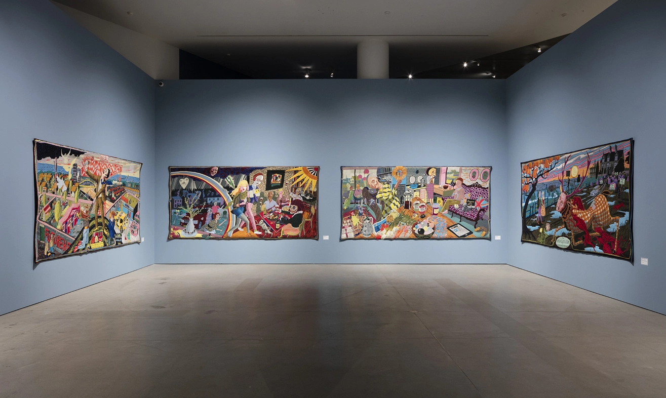 Grayson Perry large tapestries