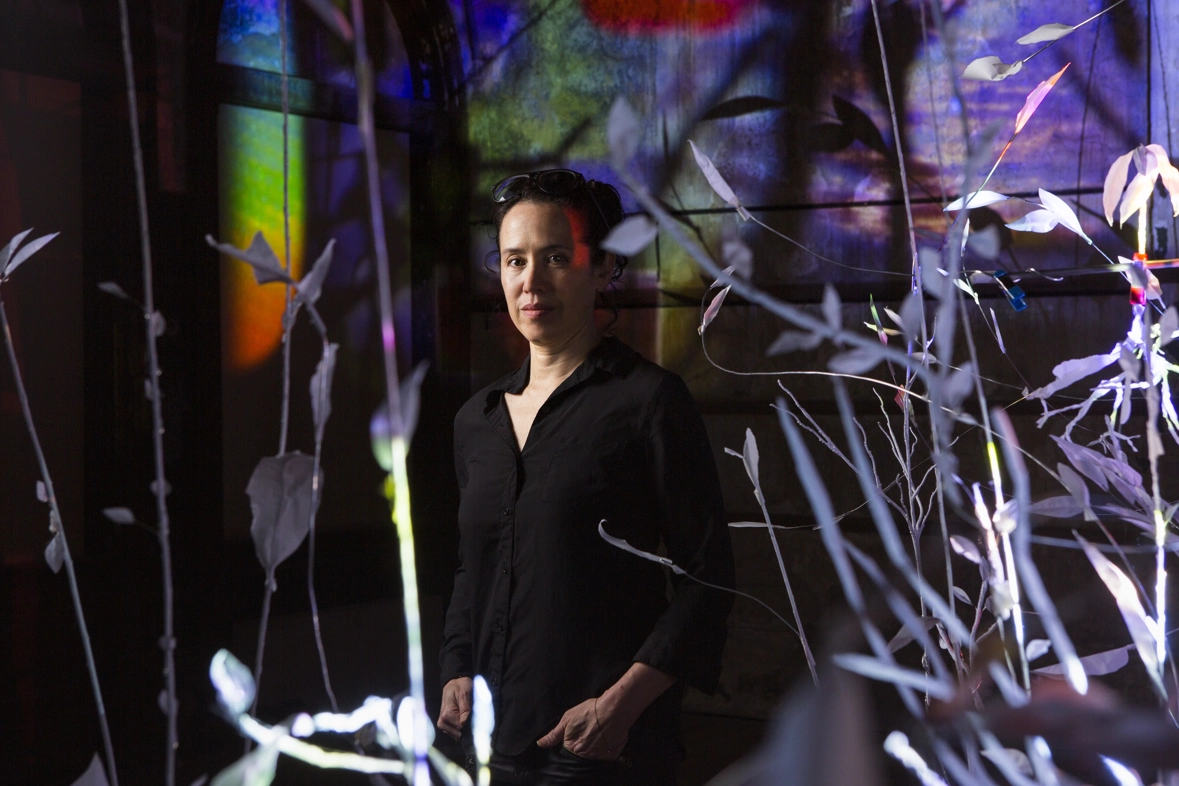 Sarah Sze, Metronome, The Waiting Room, 2023. Photography by Thierry Bal, courtesy of Artangel.